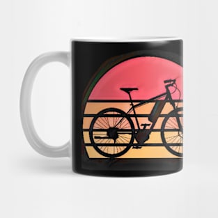 BIKE retro sunset Mug